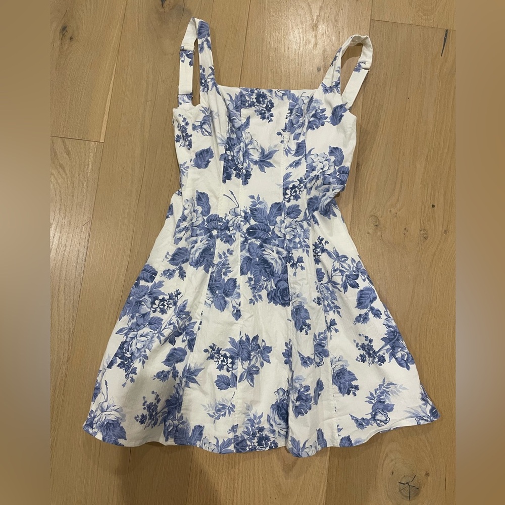Abercrombie & Fitch Blue Floral  Dress